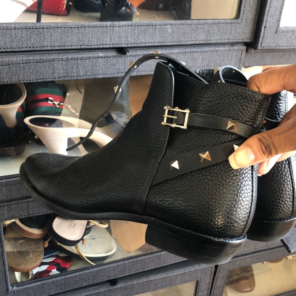 Valentino Leather Boots